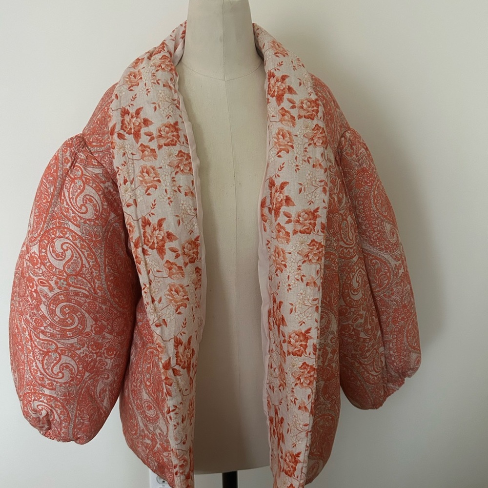 Paisley Floral Women's Puffer